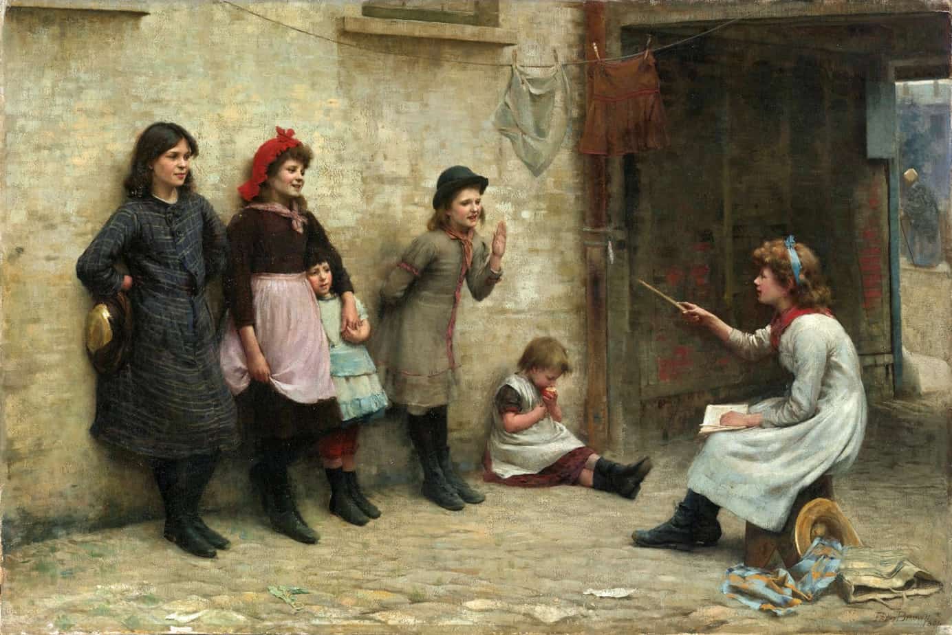 Frederick Brown - Candidates for Girton 1884 play