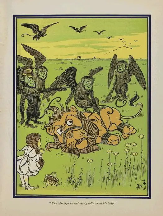 From The Wonderful Wizard of Oz - Illustrated by William Wallace Denslow (1856 - 1915)