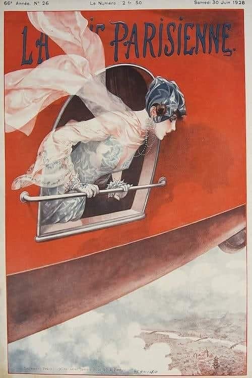 Héri Hérouard, Flight from Pekin to Paris, 1928