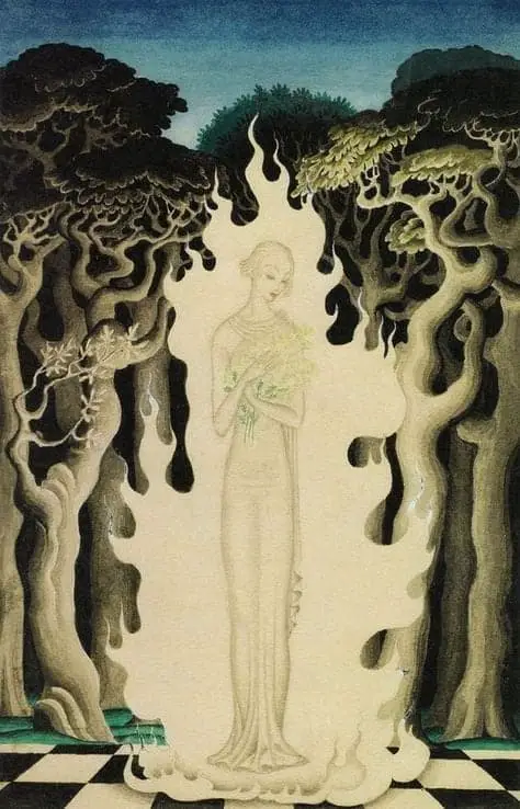 Kay Nielsen symmetry creepy trees