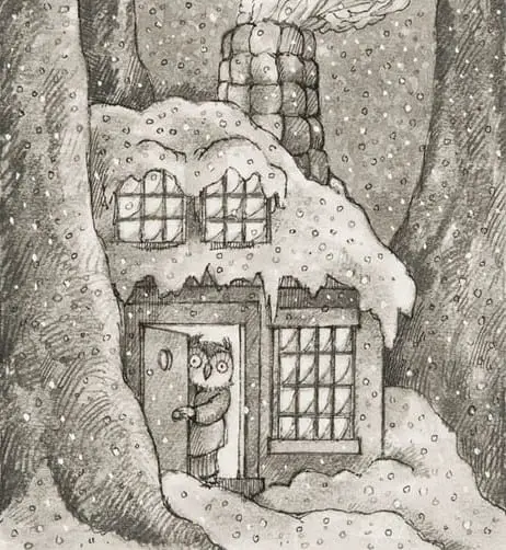 Owl at Home (1975) black and white