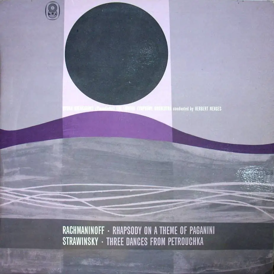 'Rachmaninoff - Rhapsody on a theme by Paganini Strawinksy - Three Dances from Petrouchka' - Shura Cherkassy and the London Symphony Orchestra conducted by Herbert Menges