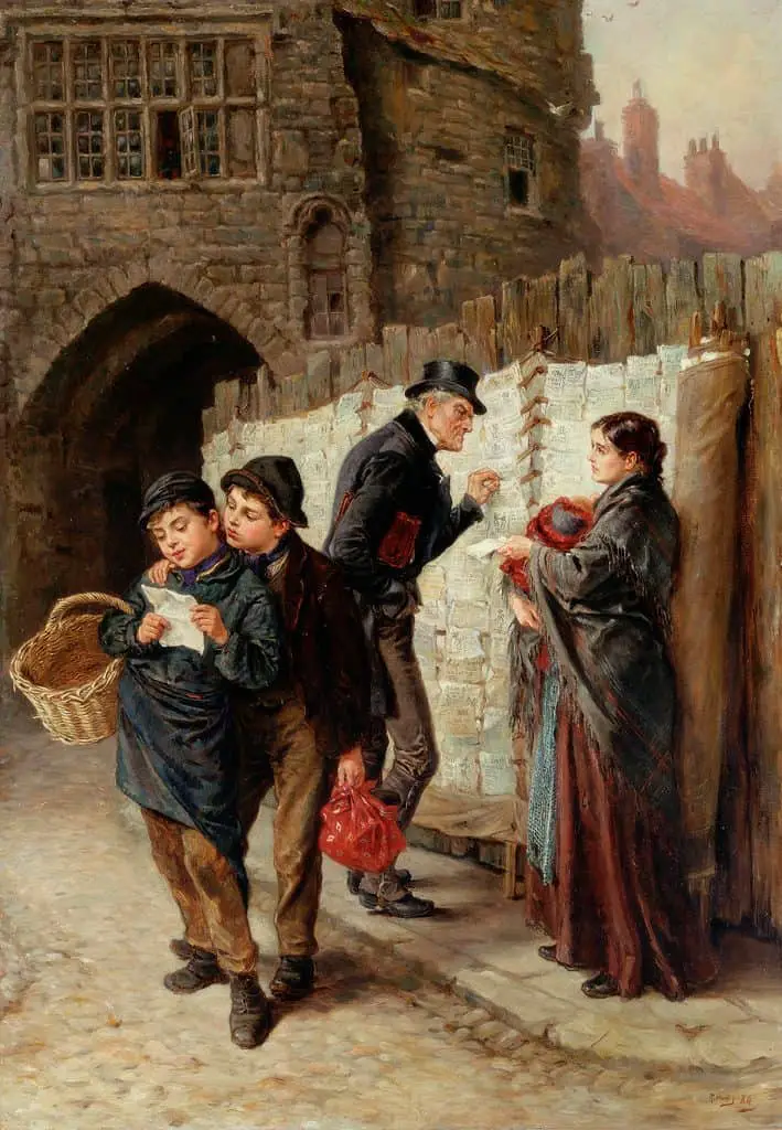 Ralph Hedley - The Ballad Seller