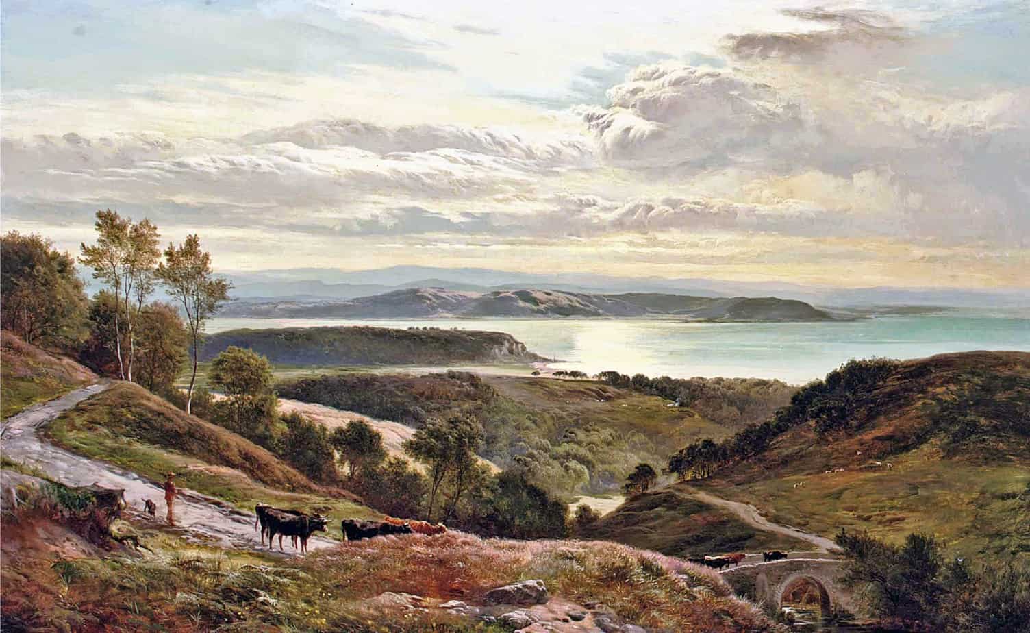 Sidney Richard Percy - Grange Over Sands, Cumbria 1874