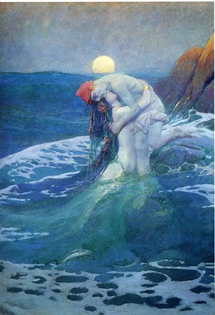 The Mermaid, Howard Pyle, c. 1910