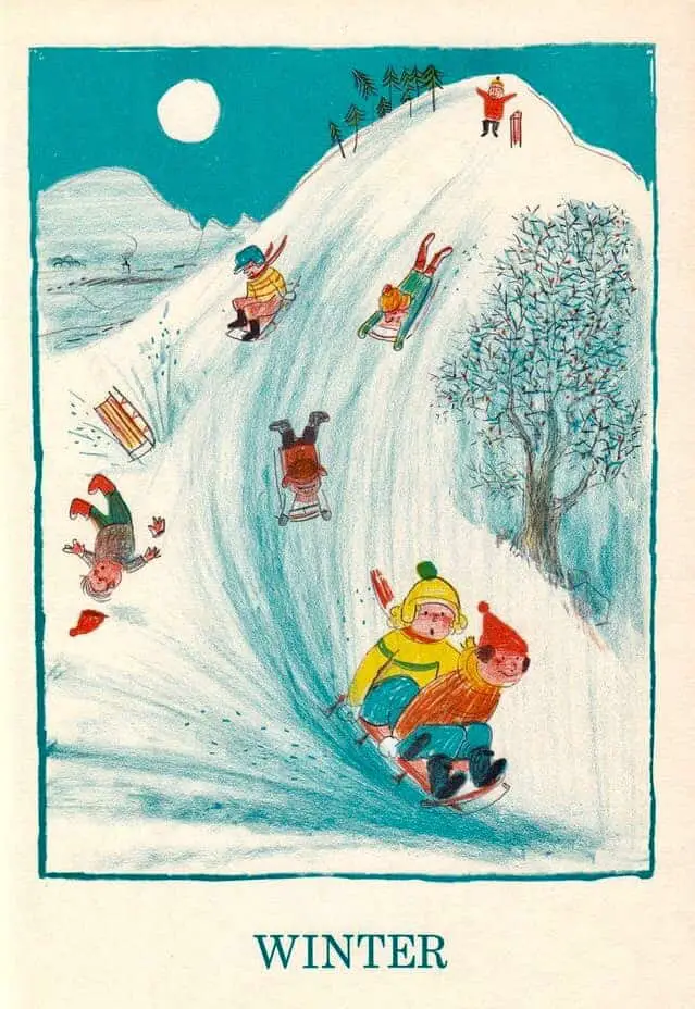 Time is When ,1960 illustrated by Harvey Weiss slope