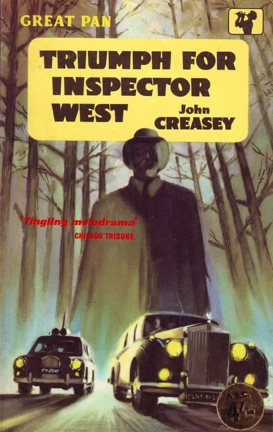 Triumph for Inspector West John Creasey tingling melodrama