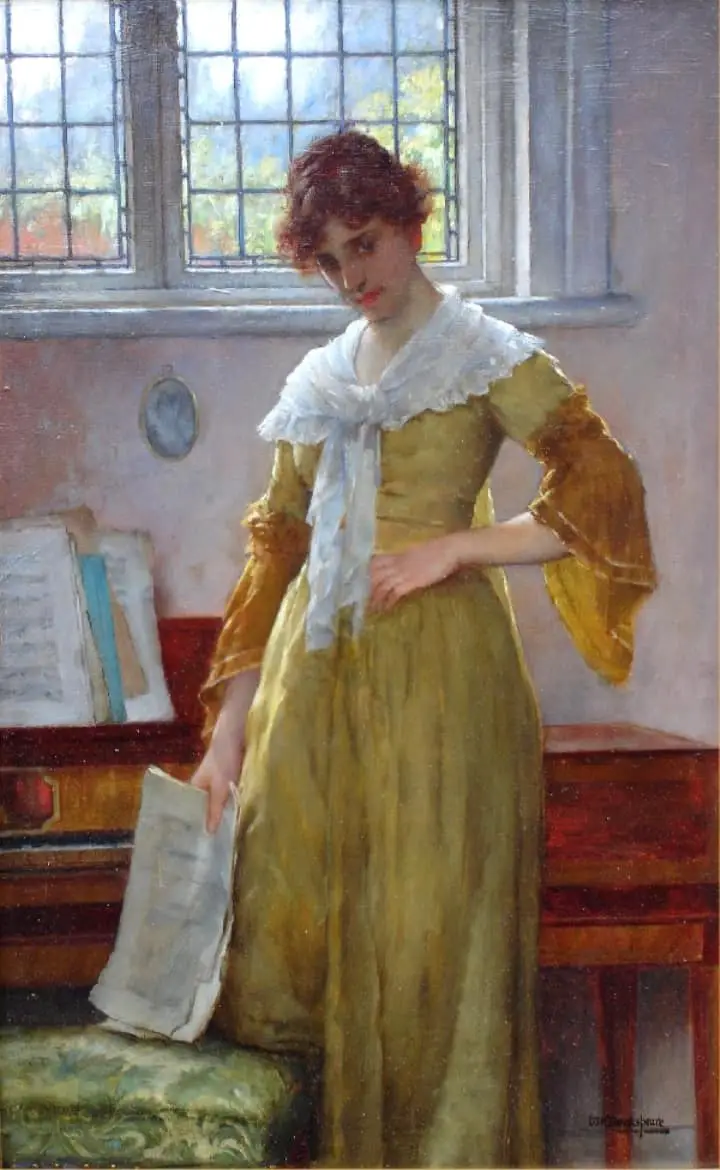 William Arthur Breakspeare - The Alluring Student piano