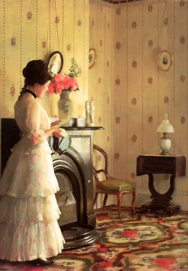 William McGregor Paxton - The Letter