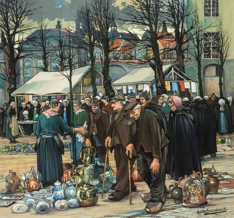 Achiel Van Sassenbrouck market