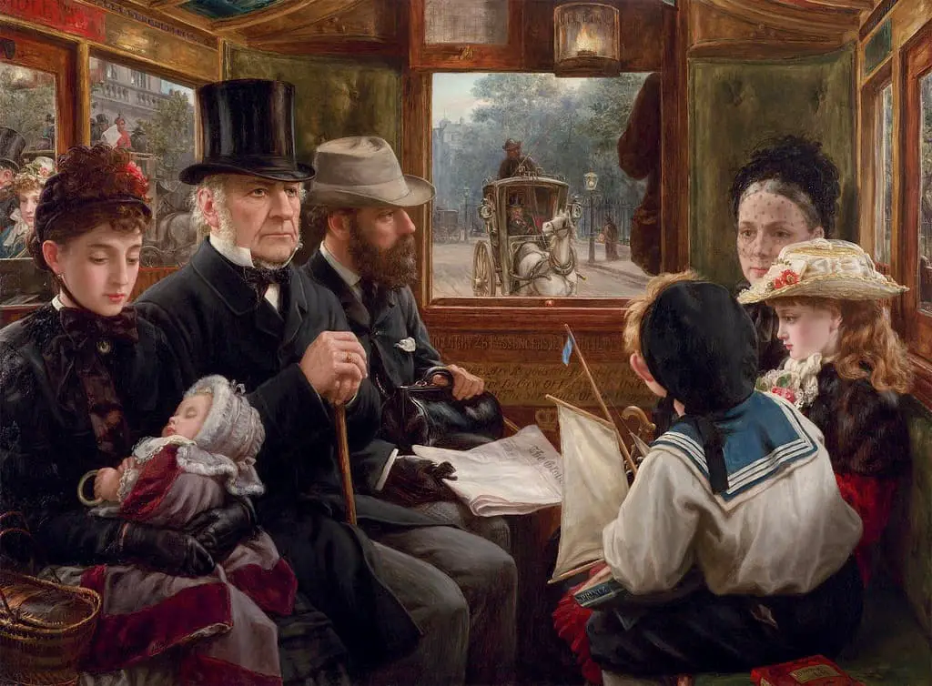 Alfred Morgan - One of the People (Gladstone in an Omnibus)
