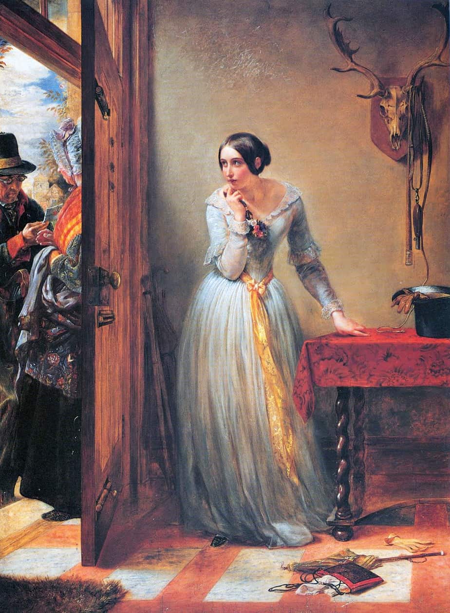 Charles West Cope - Palpitation 1884