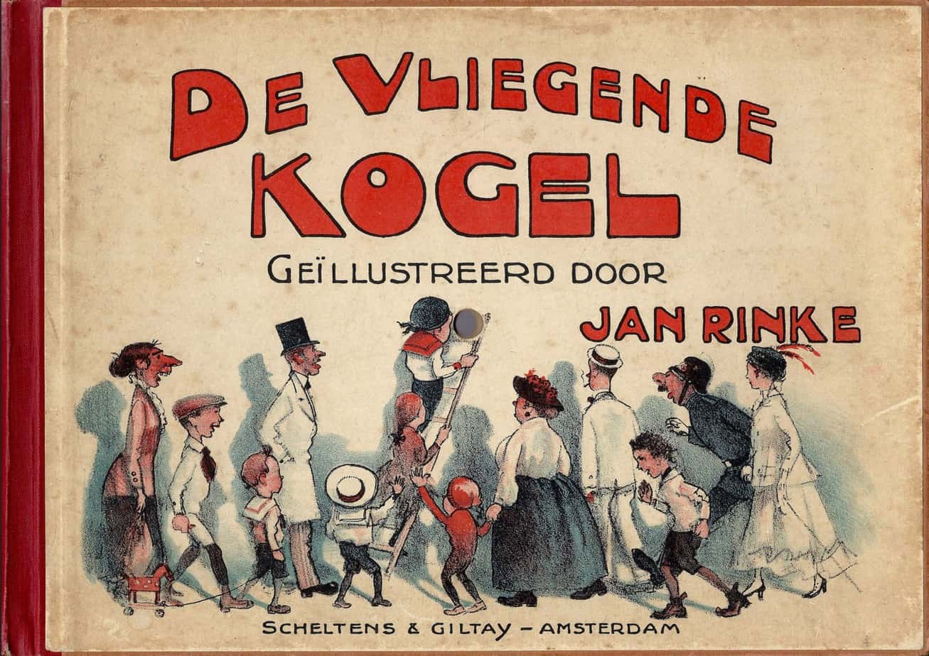 DE VLIEGENDE KOGEL (1916) Jan Rinke red blue