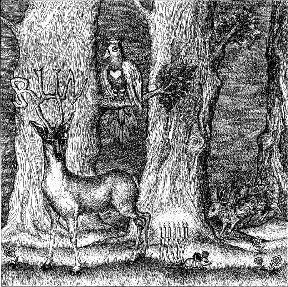 DIE GEBURTSTAGREISE (1976), Monika Beisner, forest run deer antlers