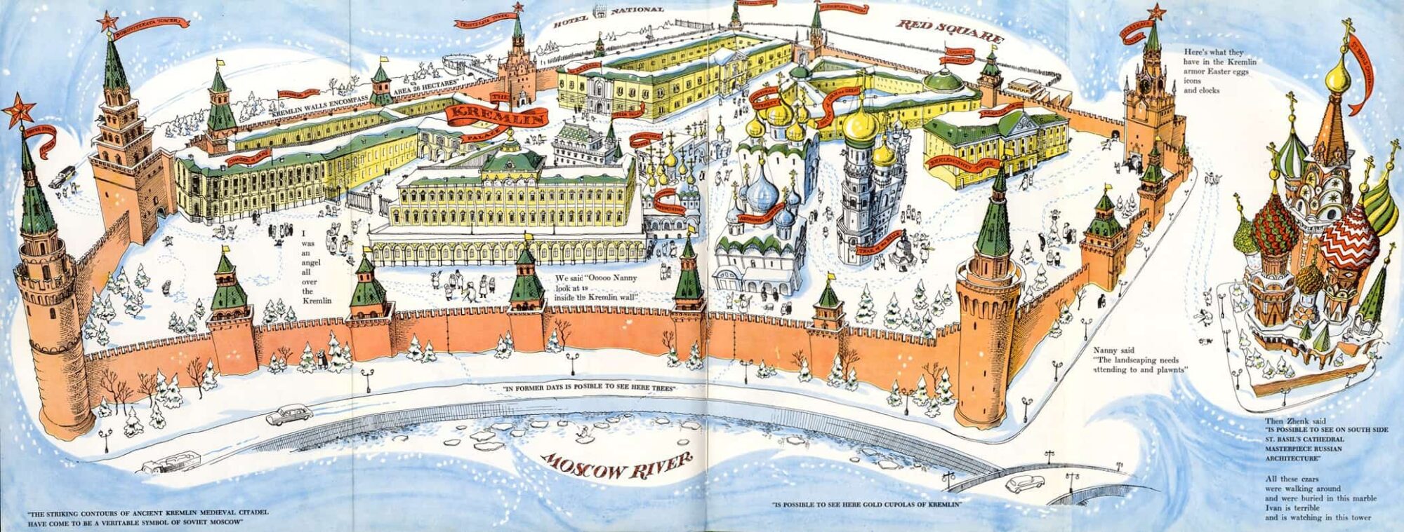 Eloise In Moscow 1959 map