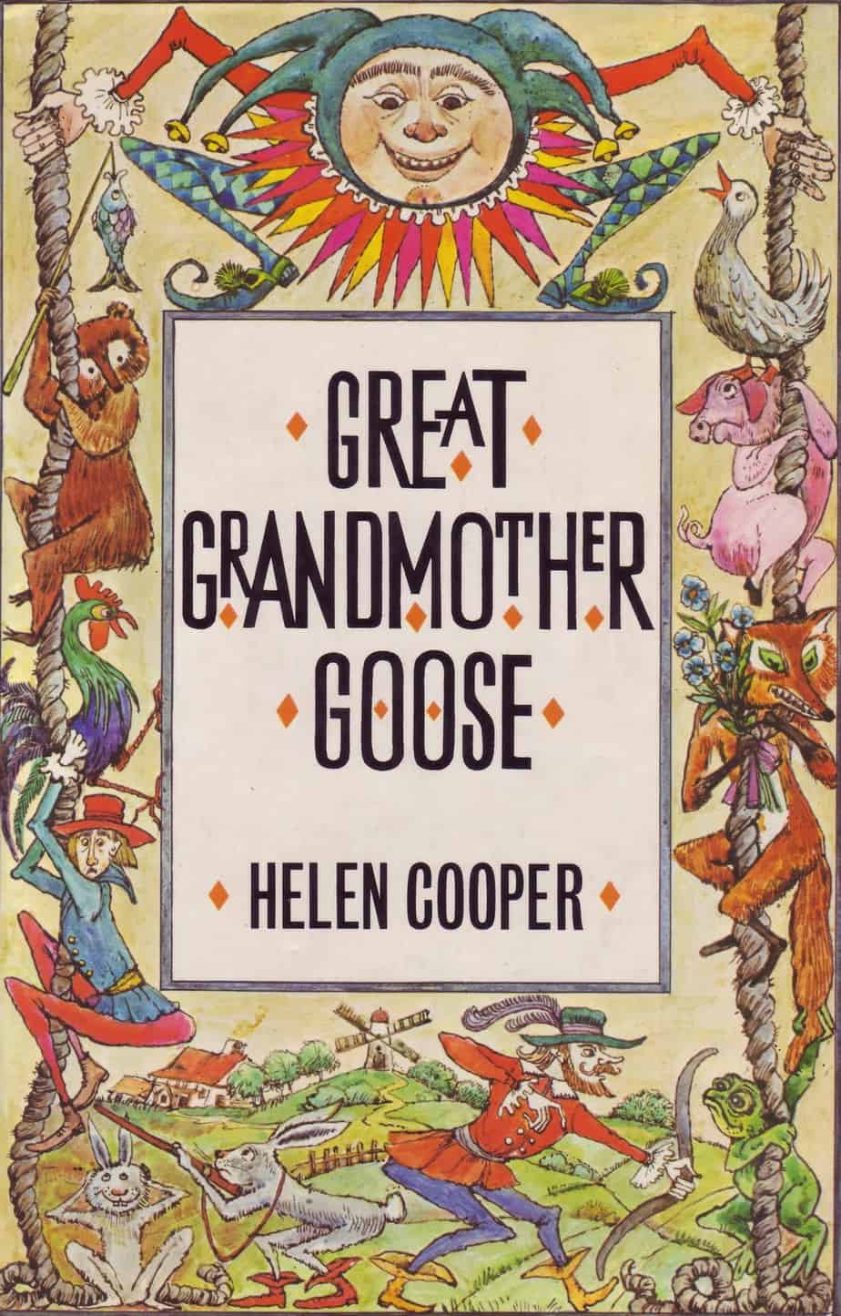 Great Grandmother Goose by Helen Cooper, illustrated by Krystyna Turska, Hamish Hamilton, London 1978 cover