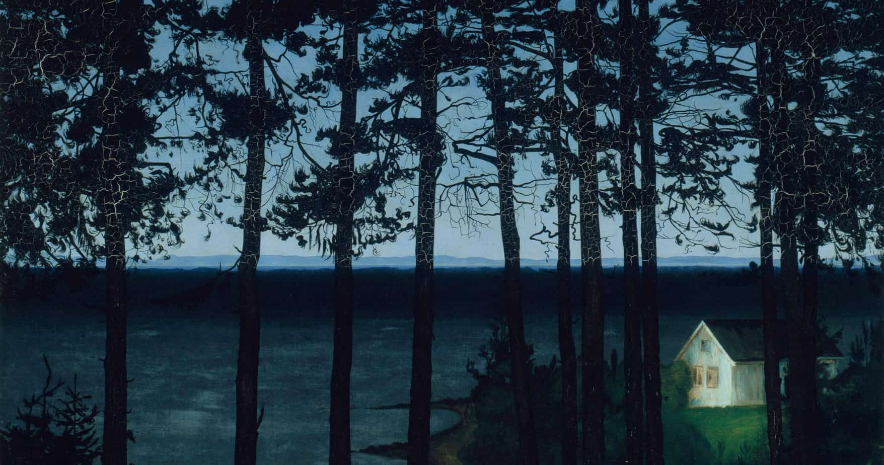 Harald Sohlberg, Fisherman’s Cottage, 1906