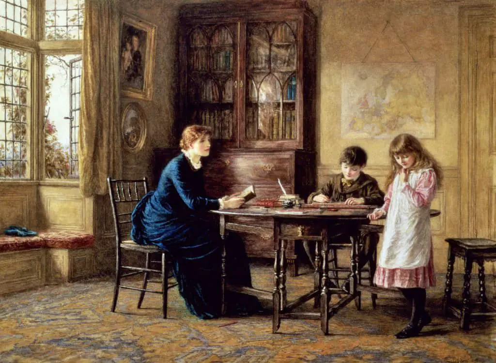 Helen Allingham - Lessons