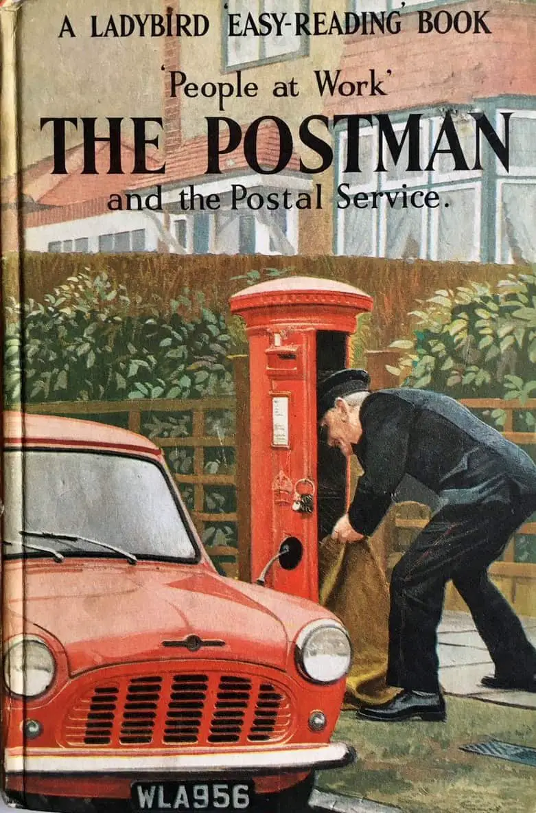 Ladybird Easy-reading Book People At Work The Postman and the Postal Service