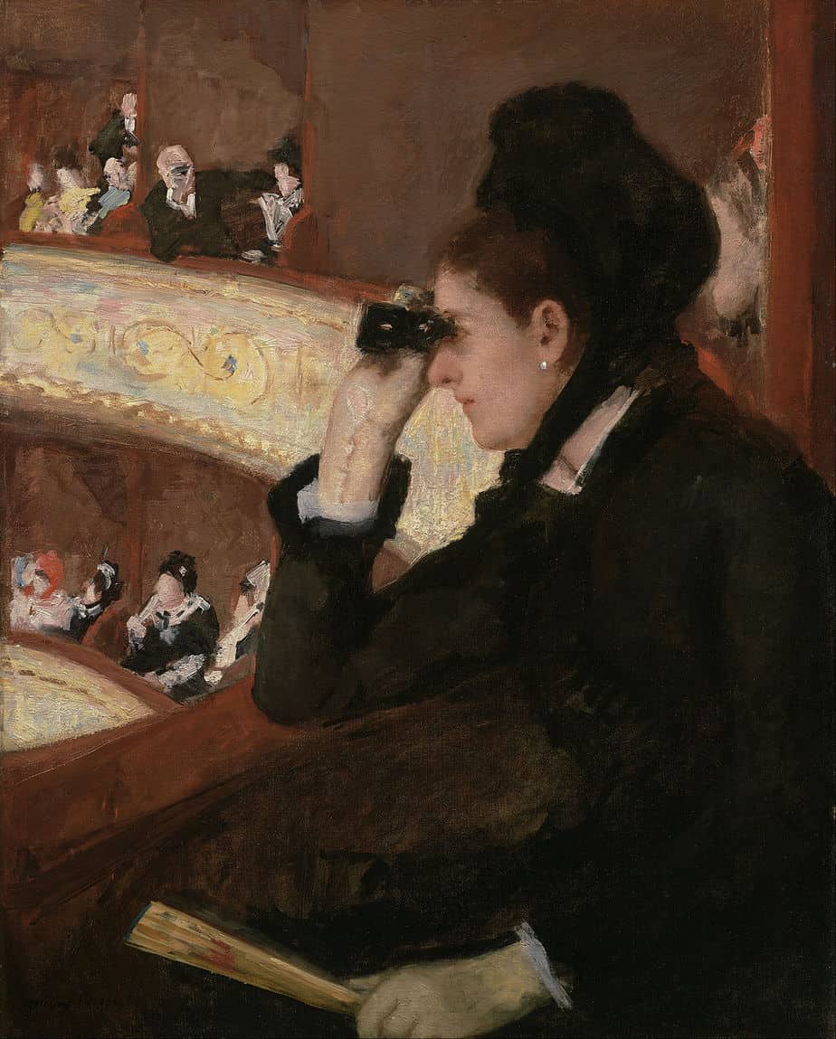 Mary_Stevenson_Cassatt In_the_Loge