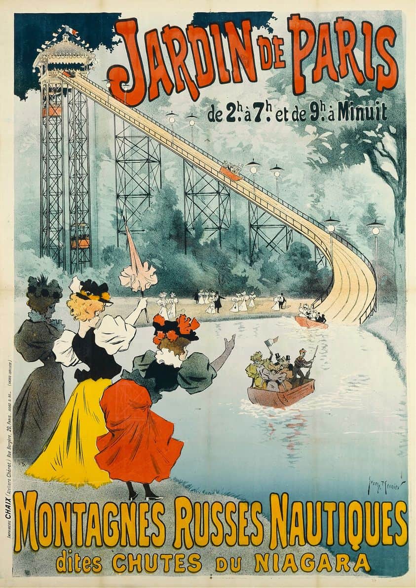 Nautical Roller Coaster, said to be Niagara Falls (1895)