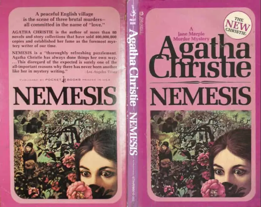 Nemesis by Agatha Christie cover illustration by Tom Adams