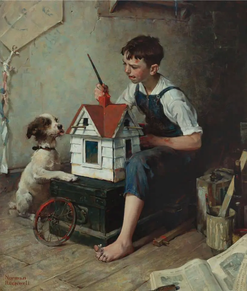 Norman Rockwell (American painter and illustrator) 1894 - 1978