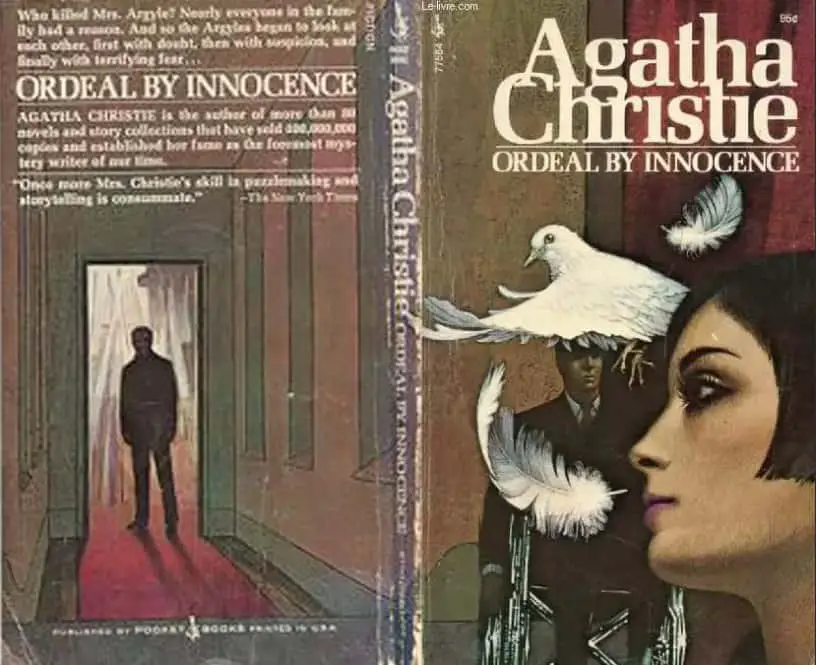 Ordeal by Innocence by Agatha Christie illustration by Tom Adams corridor