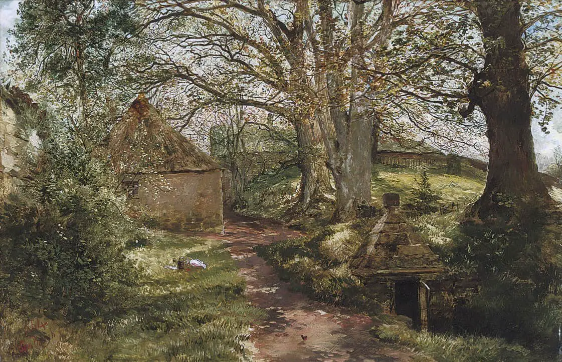 Samuel Bough - At Barncluith, Hamilton 1854