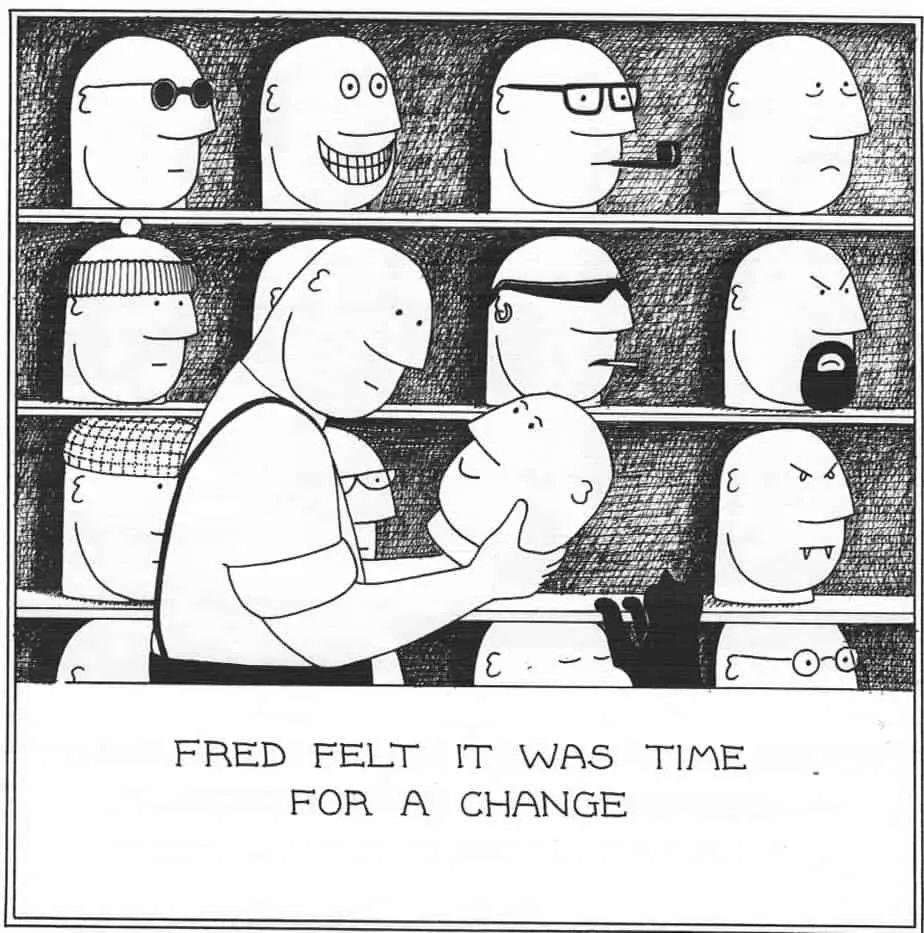 The Best Of Fred by Rupert Fawcett, Headline Book Publishing, London 1998