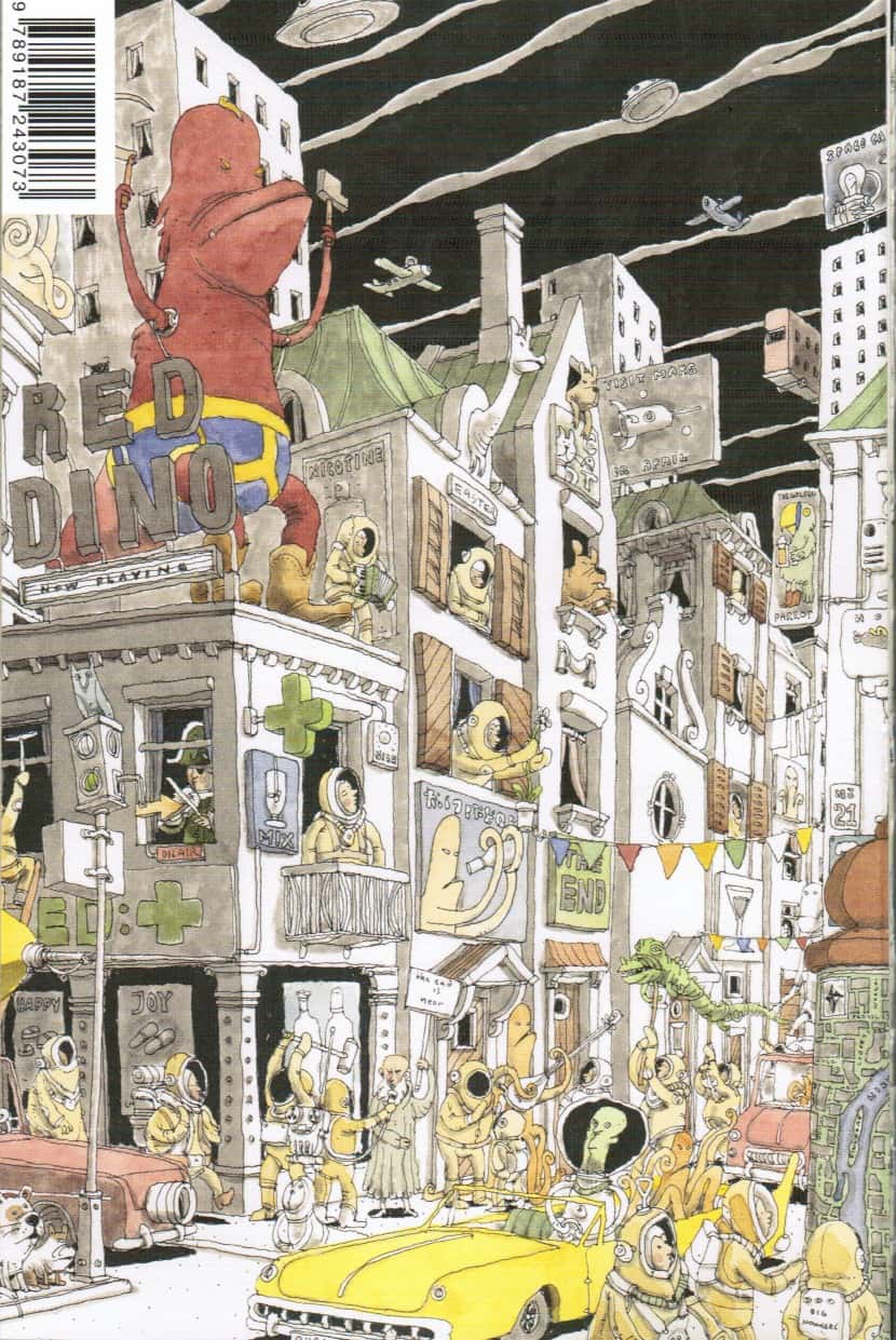 The Third In Line from The Sketchbooks Of Mattias Adolfsson (Sanatorium Publishing 2015) fantasy city