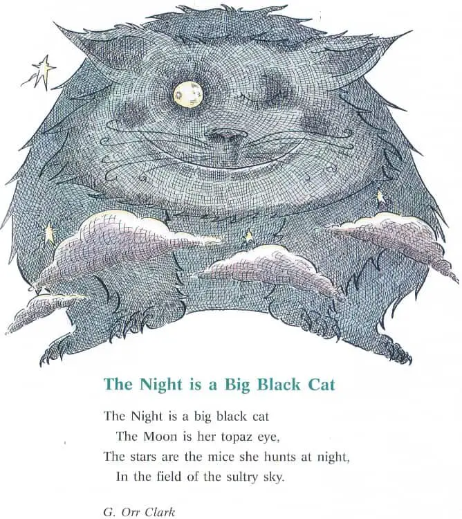 Welcome Night Poems chosen by Richard Brown and Kate Ruttle, Illustrated By Nick Maland (published by Cambridge University Press, 1996