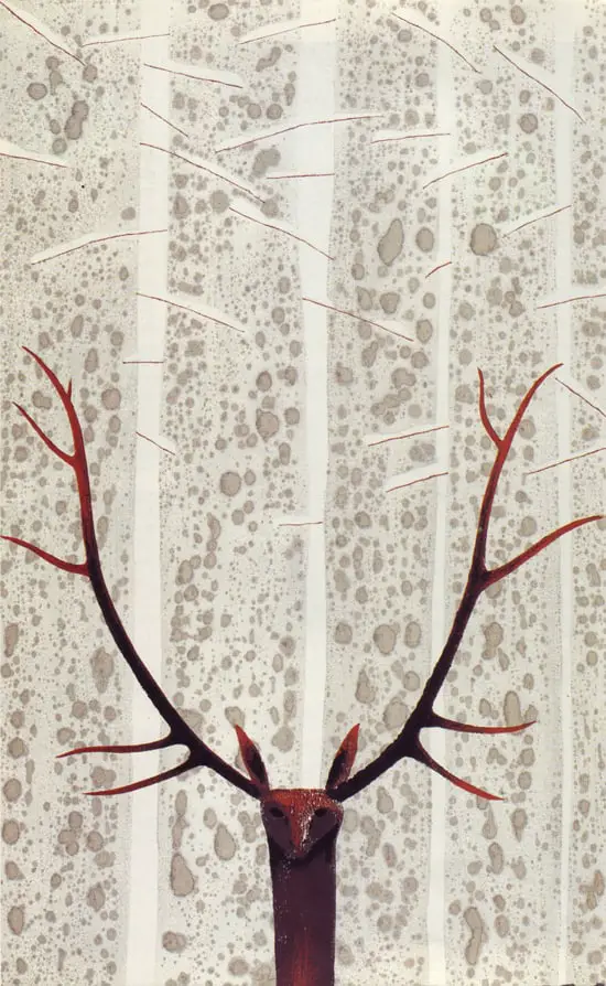 Zhang Zhen Qi, Glen (Heilongjiang Province, China, undated antlers symmetry