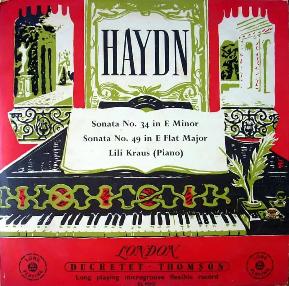 'Haydn Sonata No. 34 in E Minor Sonata No. 49 in E Flat Major' - Lili Kraus piano