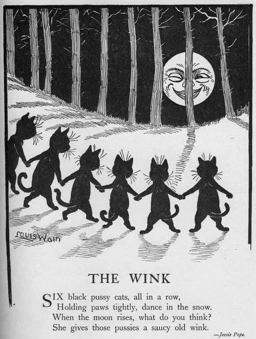 Louis Wain The Wink