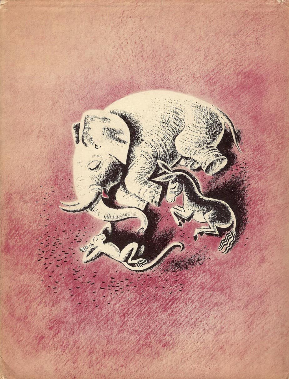 Three Tall Tales (1947) Helen Sewell and Eleska elephant