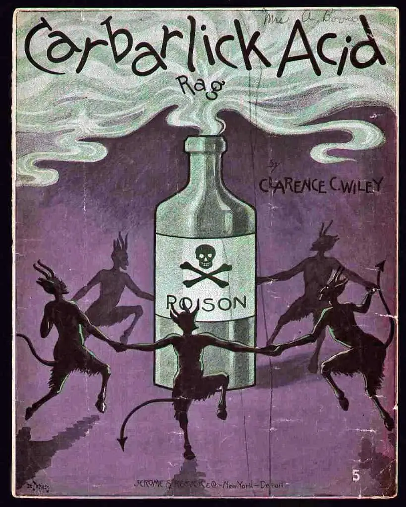Carbarlick Acid Rag, by C C Wiley (1904)