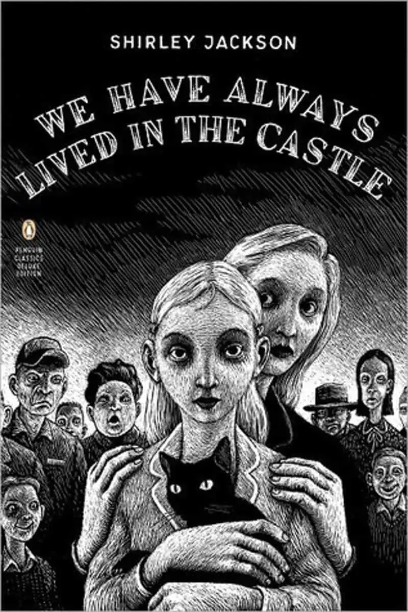 We Have Always Lived In The Castle girl with cat