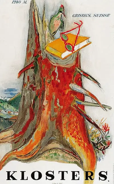 Alois Carigiet tree trunk 1947