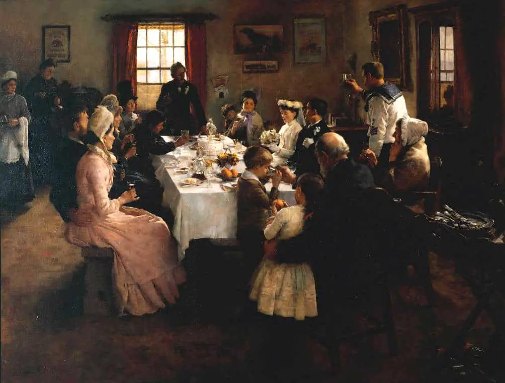Stanhope Alexander Forbes - The Health of the Bride 1889