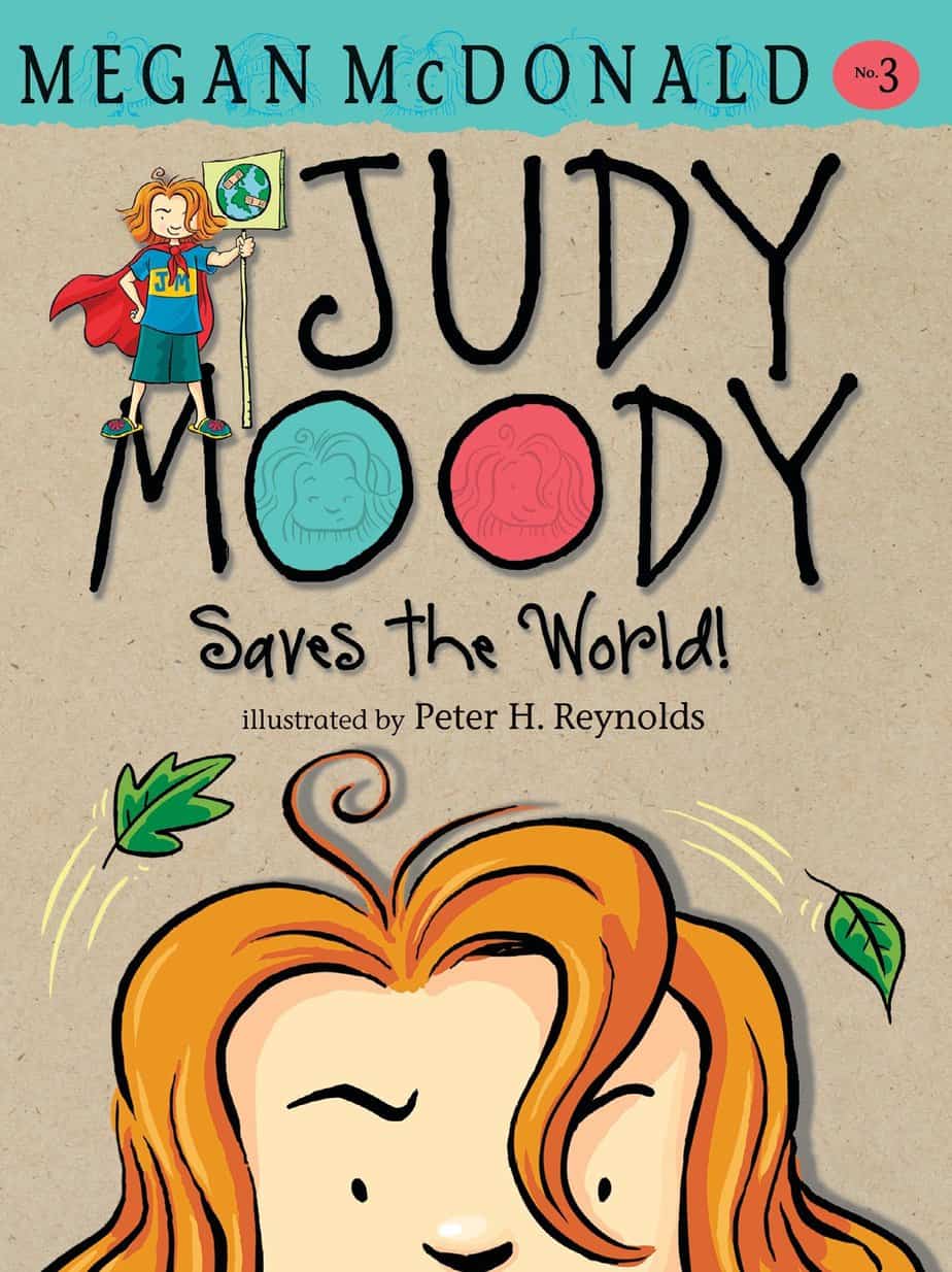 Judy Moody Saves The World Megan McDonald book cover