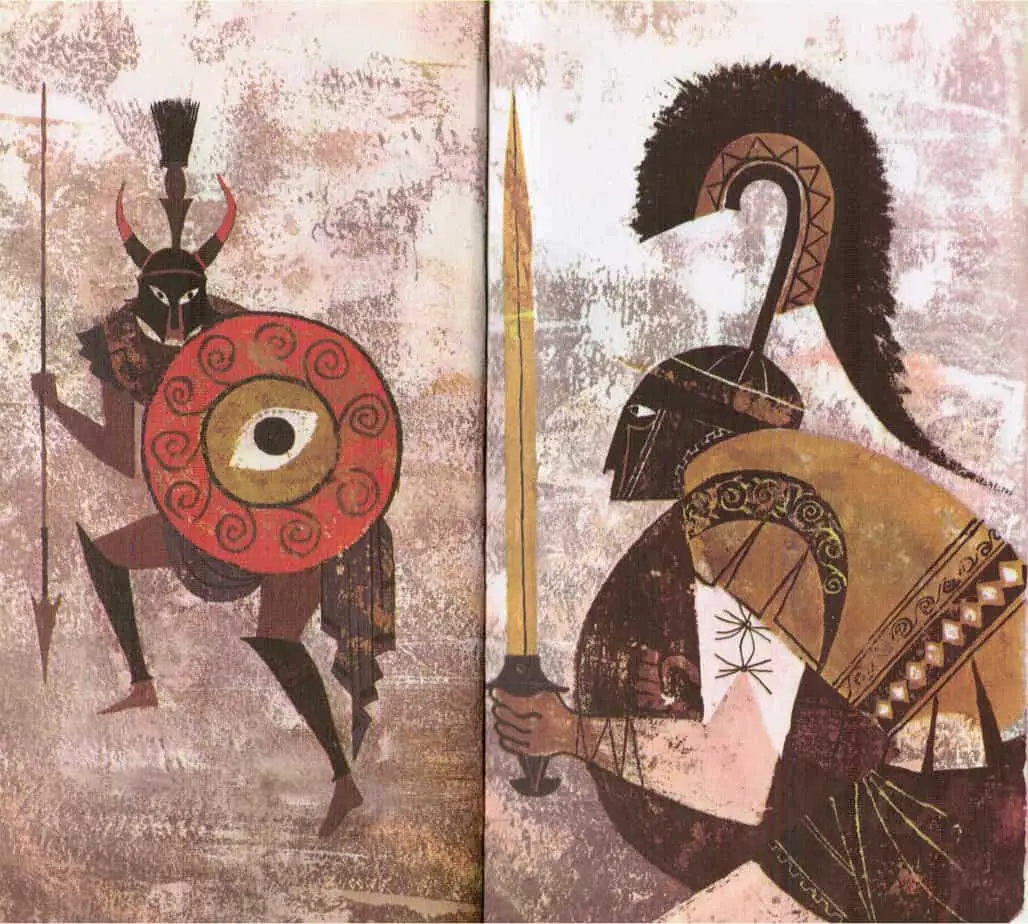 The Iliad and the Odyssey A Giant Golden Book Illustrated by Alice and Martin Provensen