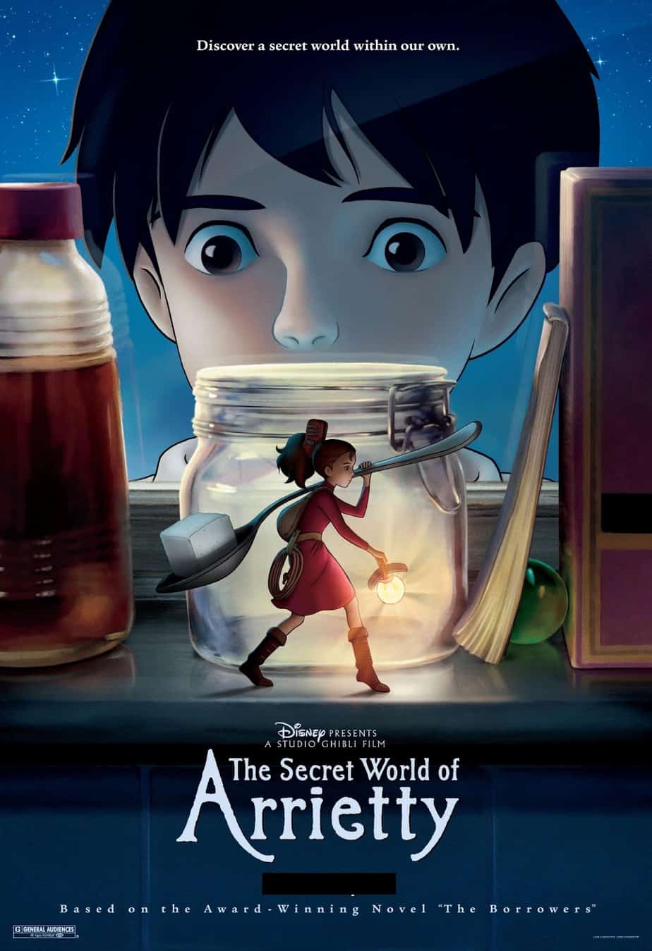 Arrietty Japanese movie poster