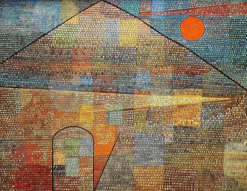 Ad Parnassum 1932 by Paul Klee