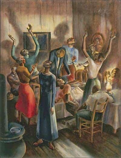 Charles Alston, an African American painter and illustrator, part of the Harlem Renaissance