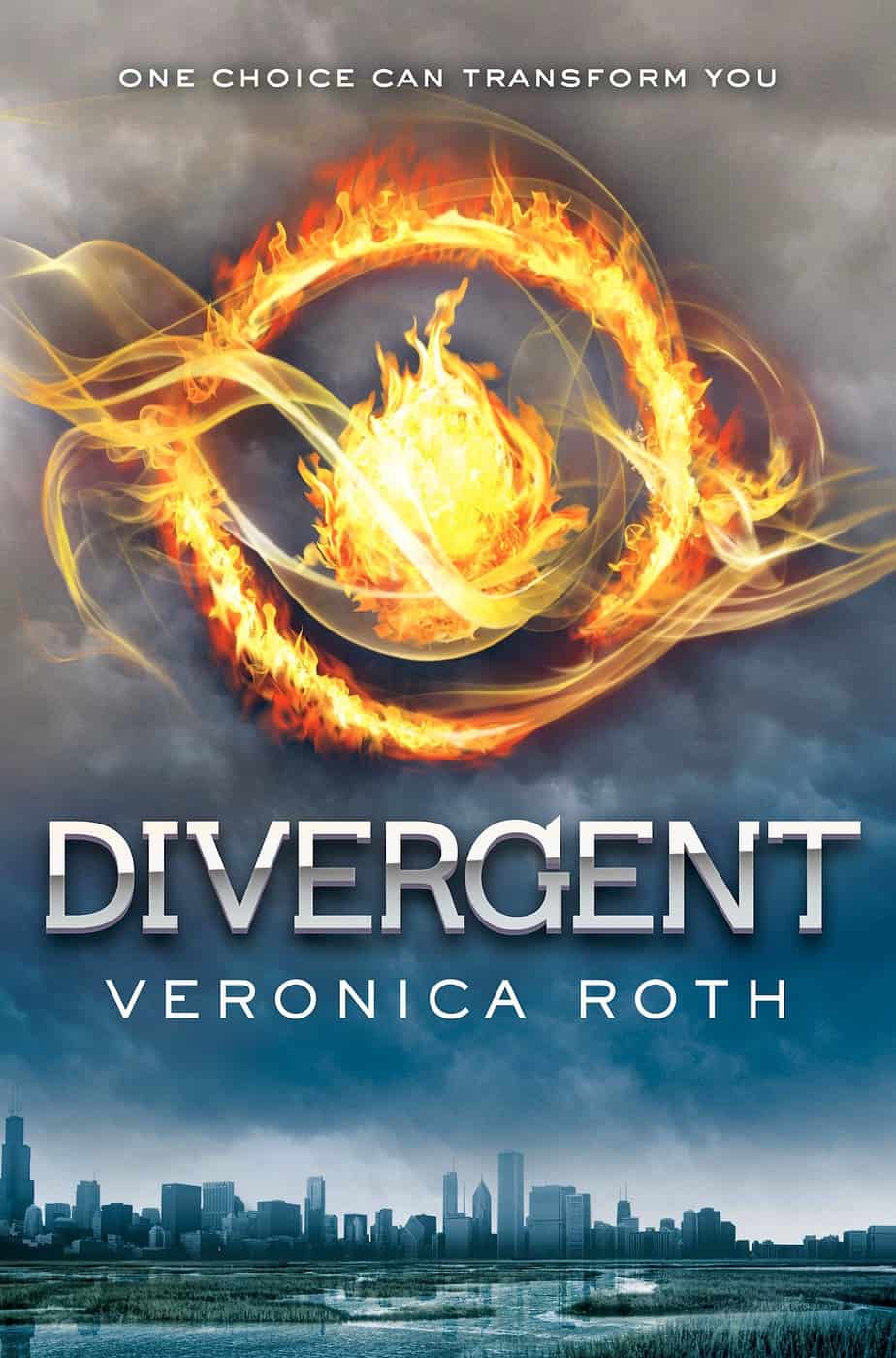 Divergent by Veronica Roth book cover One choice can transform you