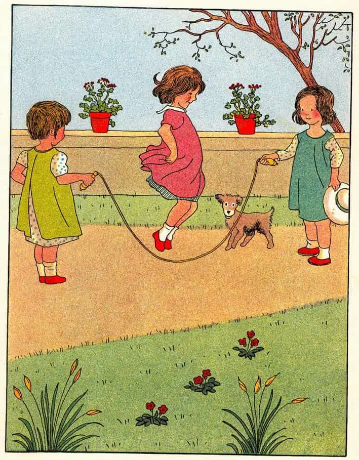 Marie-Madeleine FRENCH NOHAIN skipping rope