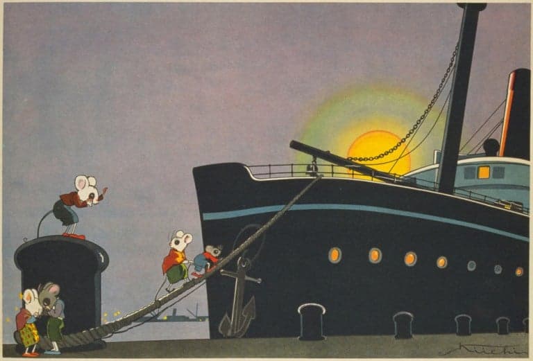 Okamoto Kiichi from the illustrated magazine Kodomo no kuni (Children’s Land), 1922–30