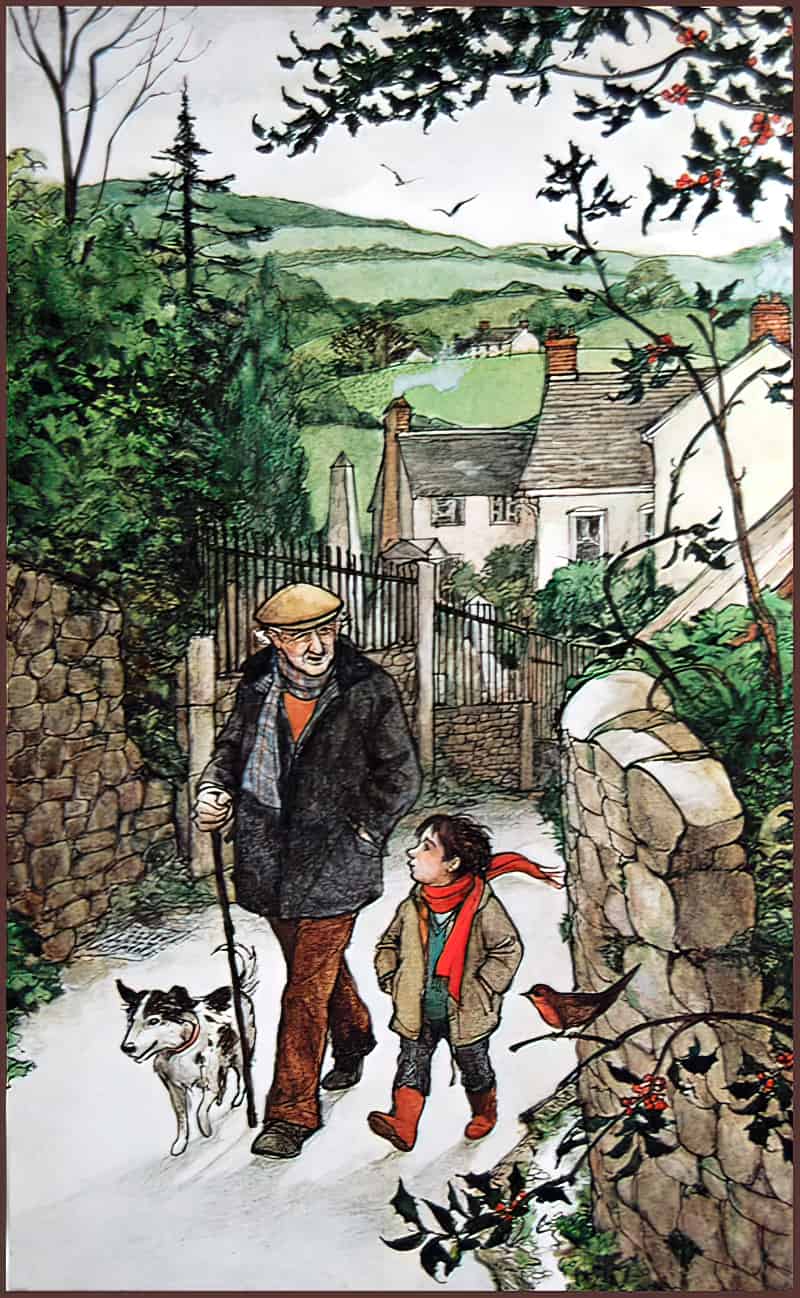 A Child's Christmas in Wales by Dylan Thomas illustrated by Trina Schart Hyman