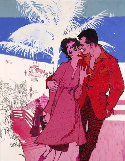 Bob Peak romantic couple